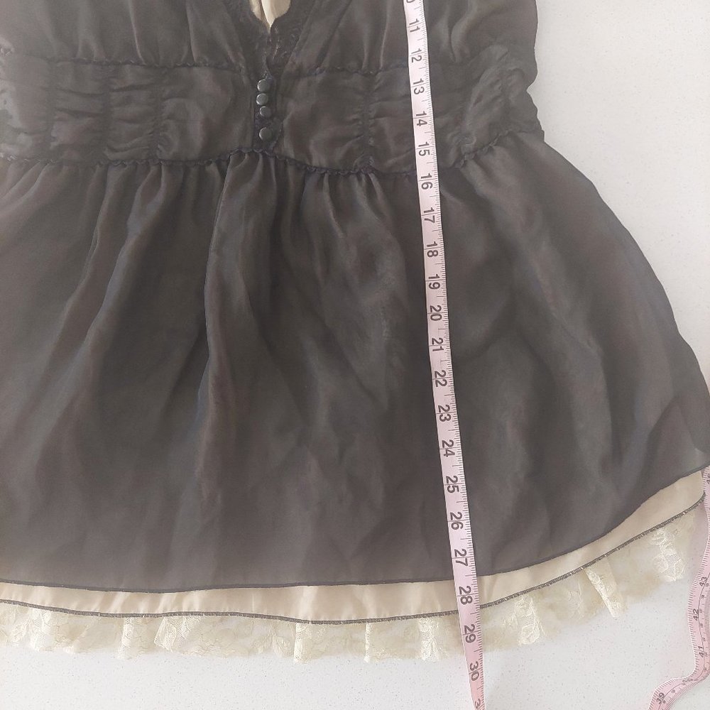 Odille Black Lace Top 8 - Picture 9 of 9